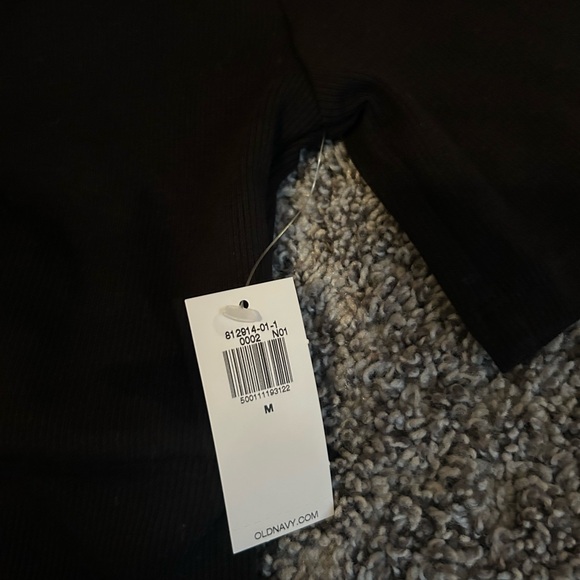 Old Navy Black Sheath V-Neck Dress NWOT size medium women’s - Picture 4 of 6